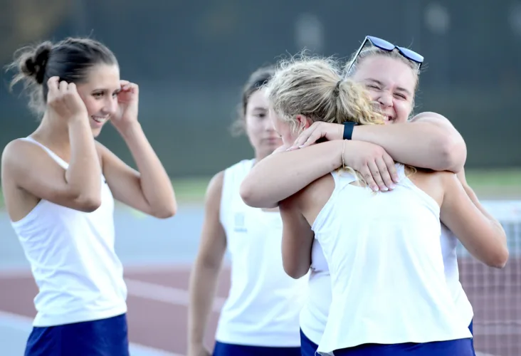 Eardley, Stiffler help Lady Tigers bring home team tennis gold